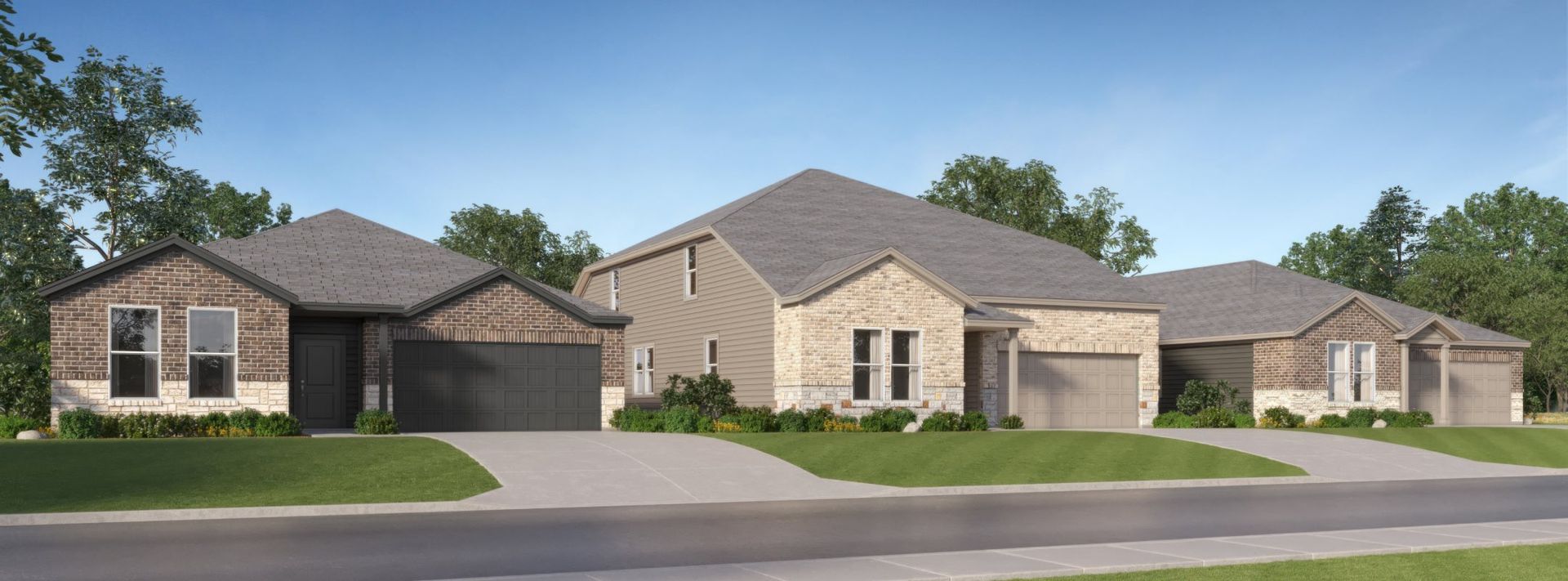 Flint Ridge streetscape