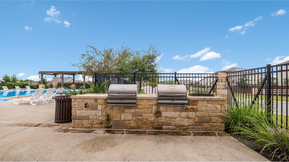 Voss Farms BBQ Area