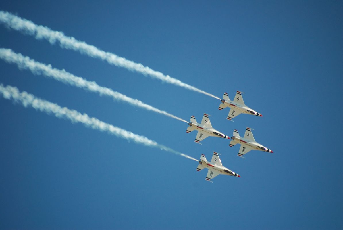 N Pic Military Air Force Thunderbirds Flight
