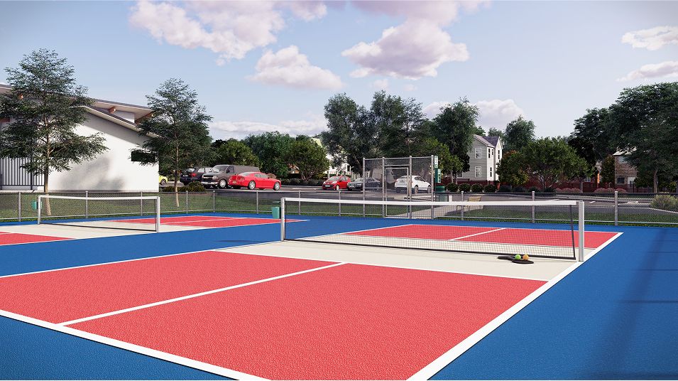 Kyndwood Amenity Pickleball Court