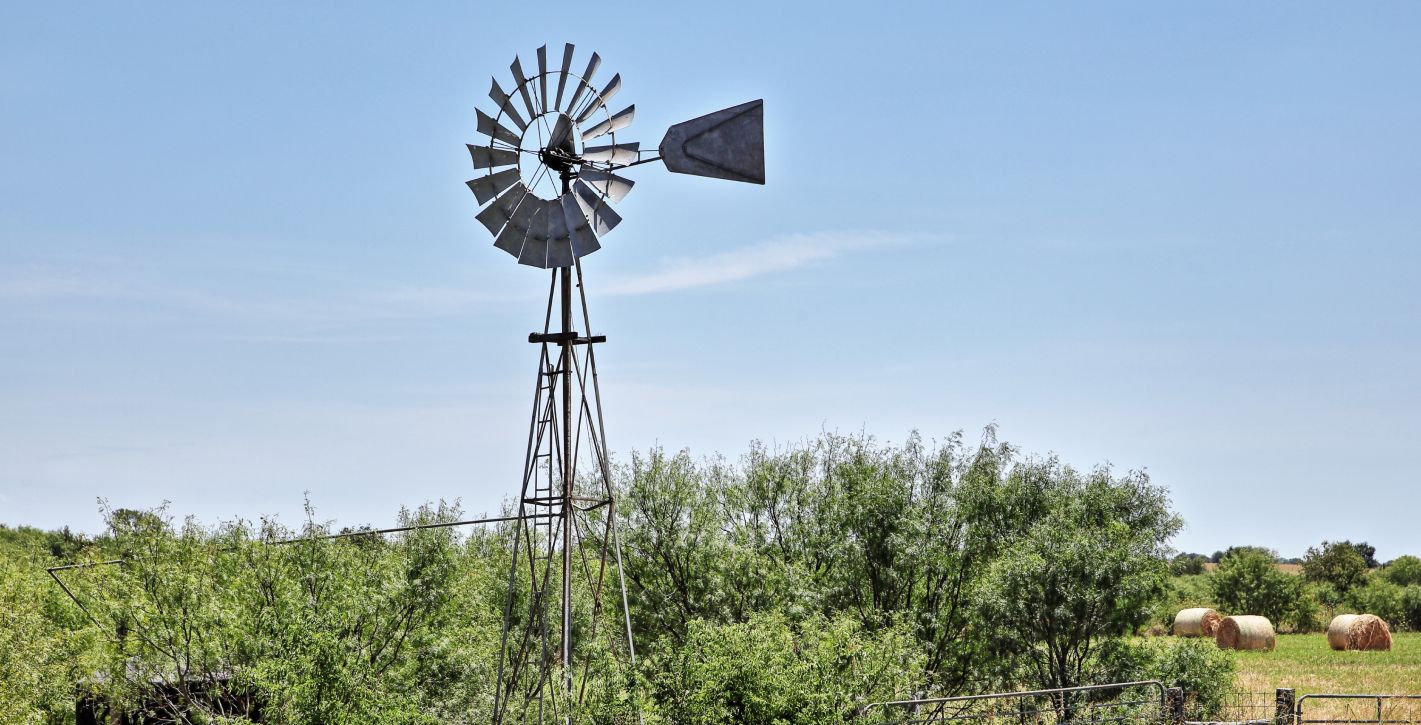 Local Farm with Windmill