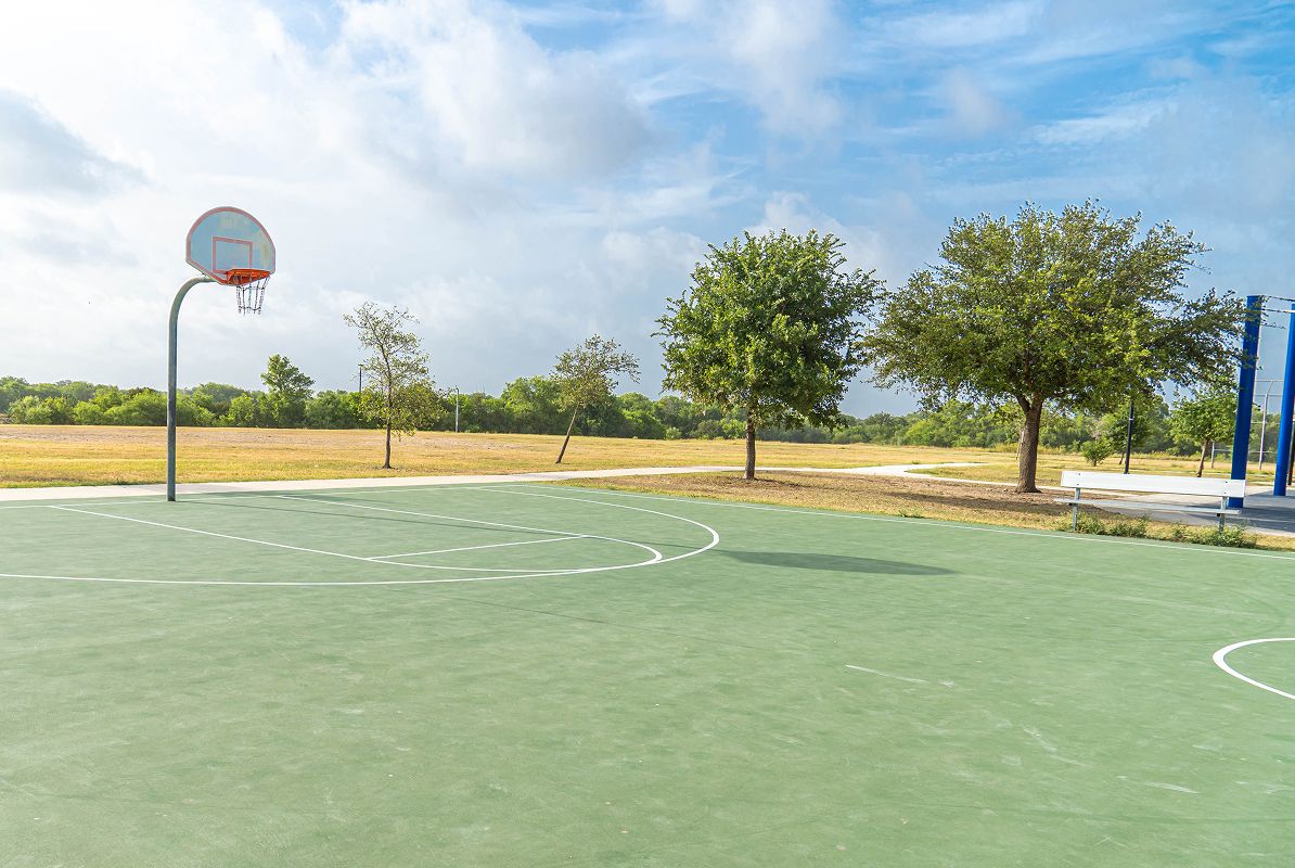 San Antonio pic Tom Slick Park Basketball Court photoshoot