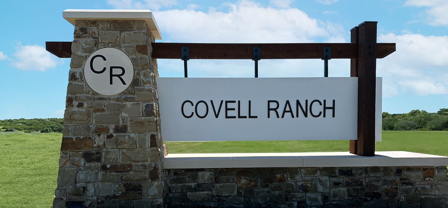 Covell Ranch Amenities Monument