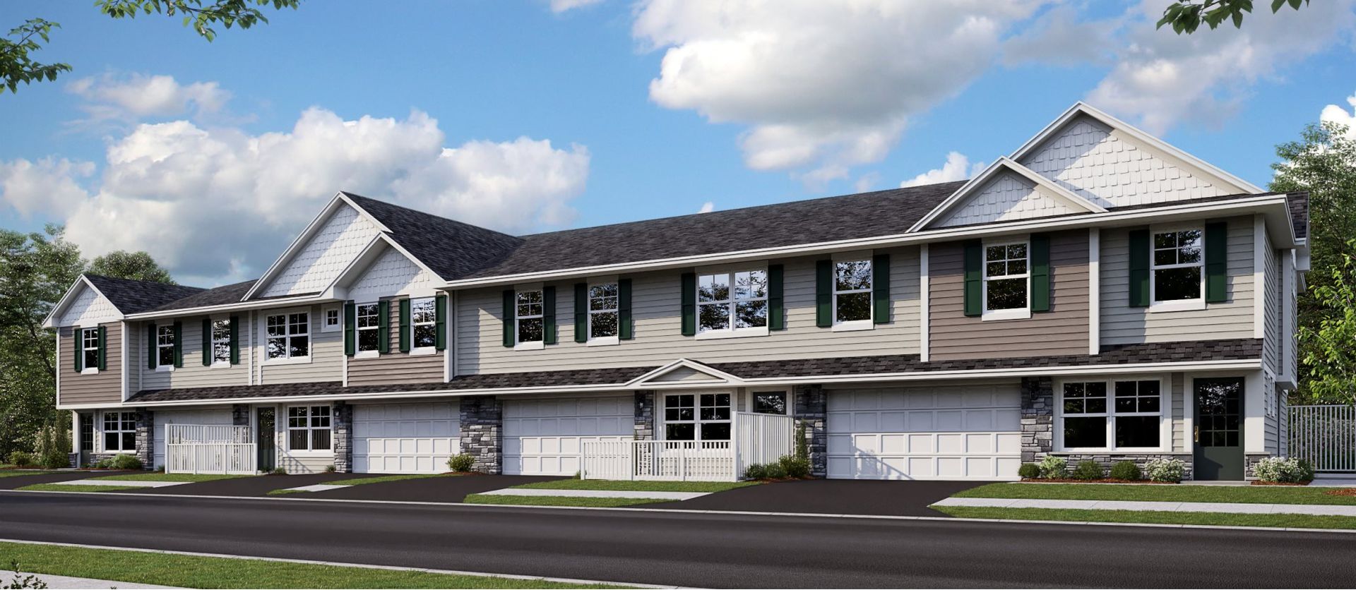 Colonial Manor Collection streetscape