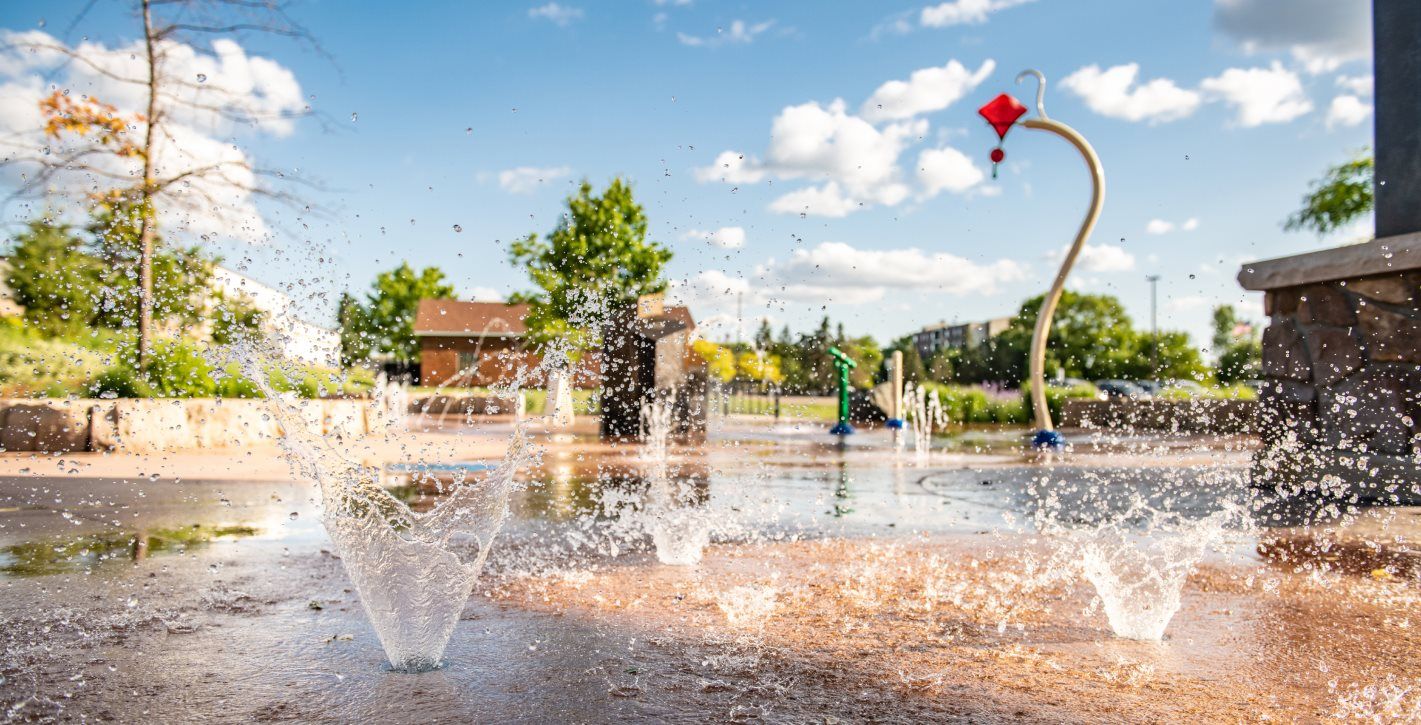 Splash Pad at Central Park