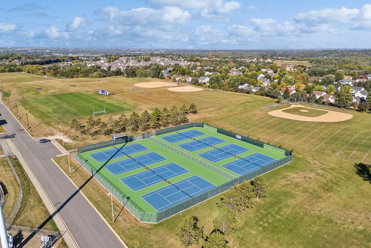 Rochester Aerial Rochester Tennis Connection