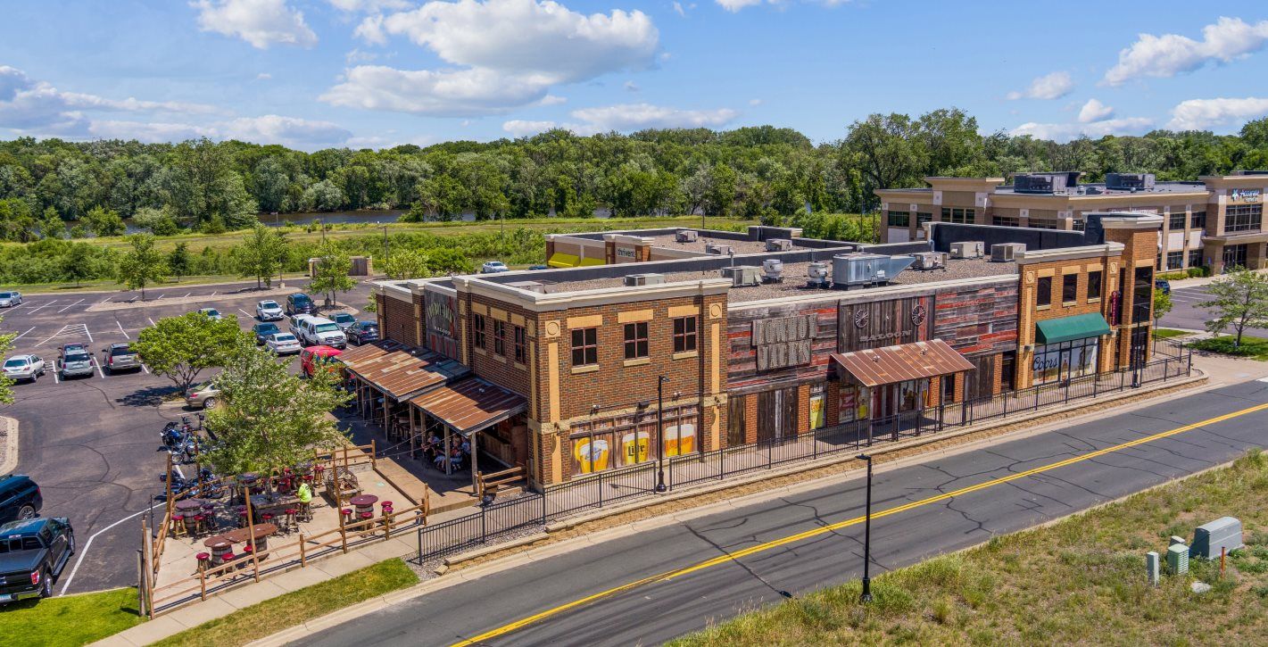 Aerial view of Cowboy Jack’s