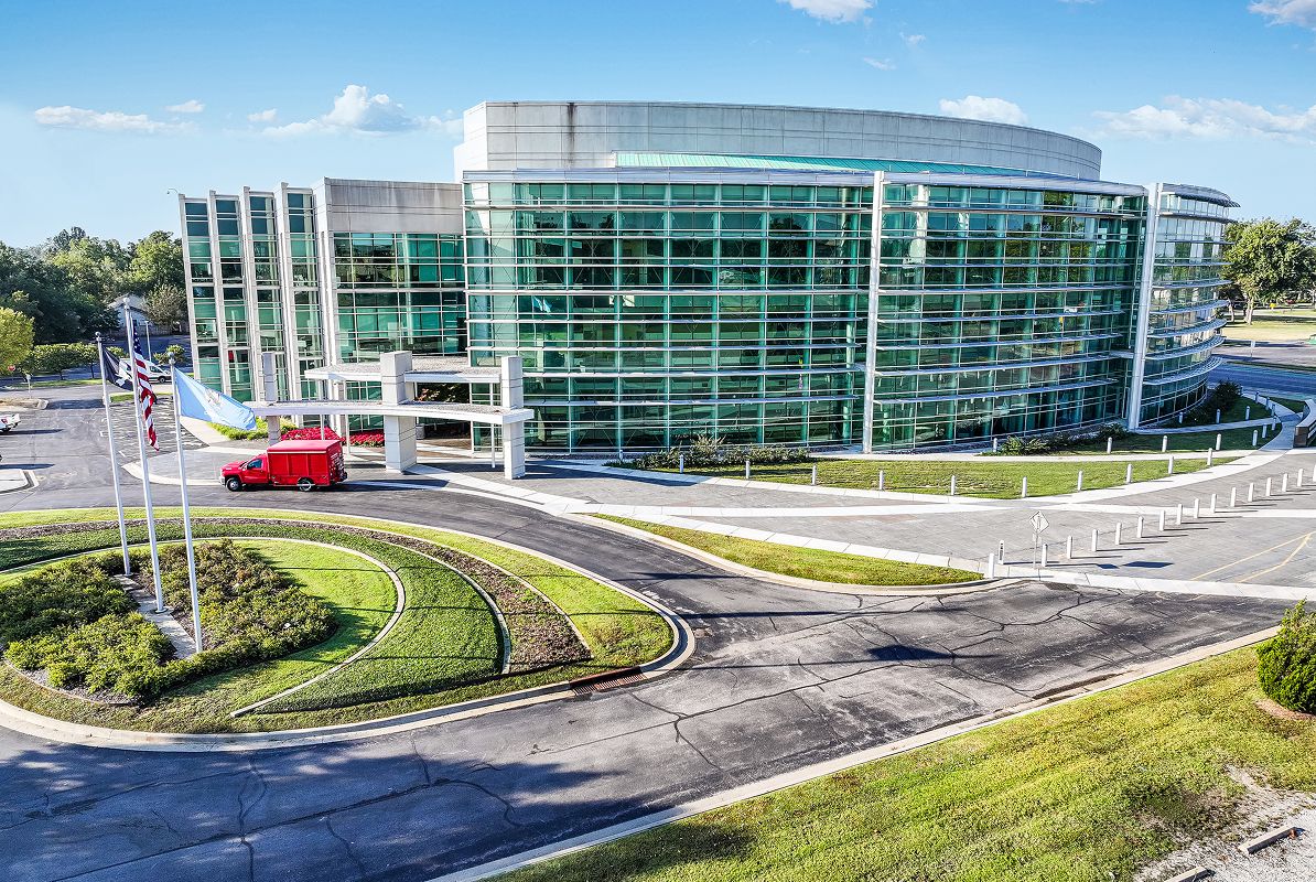 Broken Arrow Aerial Broken Arrow Performing Arts Center 1of2