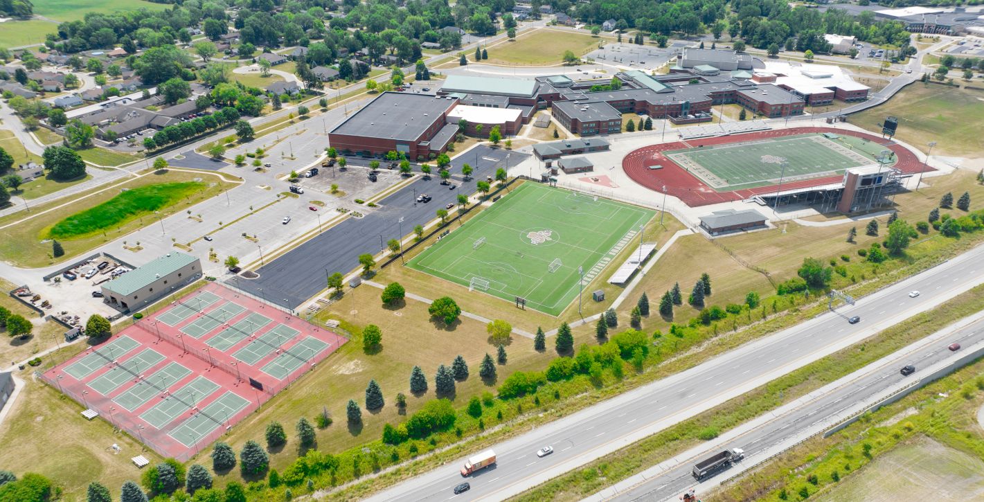 High School Aerial