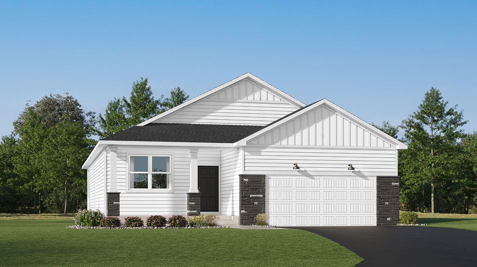 Brisbane - Fields of Winslow Cove - Lifestyle Villa Collection: Andover, Minnesota - Lennar