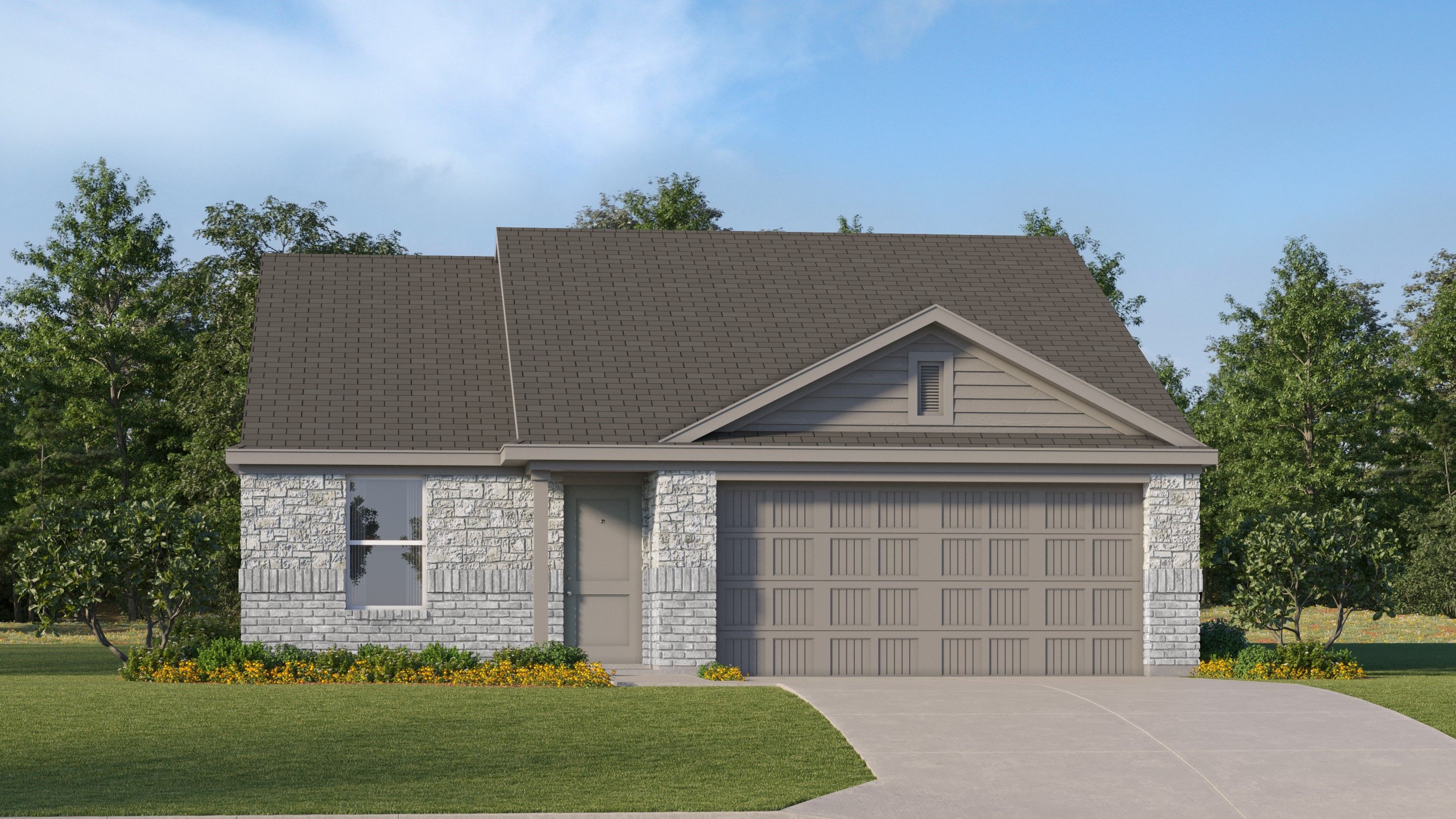 Newlin - Mobberly Farms - Watermill Collection: Pilot Point, Texas - Lennar