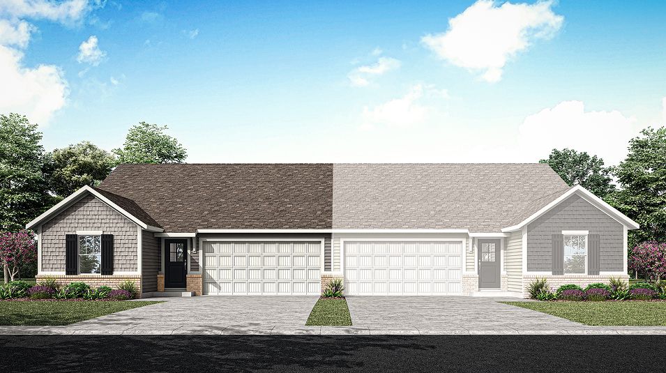 Serenity - Beyers Estates - Beyers Estates Carriage Duplex: Fortville, Indiana - Lennar