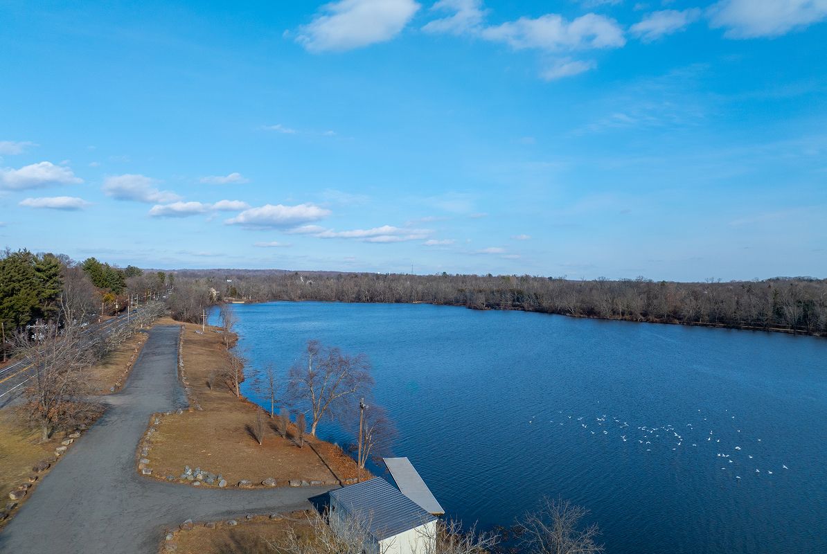 New Jersey Brunswick Aerial Carnegie Lake 2of4
