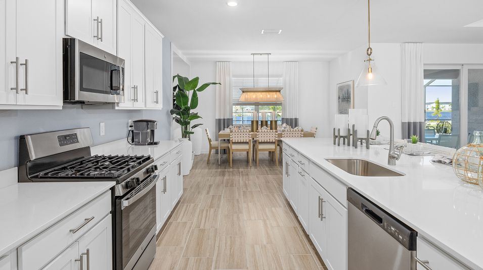 Palmetto EI Gas Range Quartz Countertops