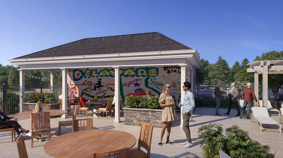 Bridgewater Amenity Clubhouse Gather Area