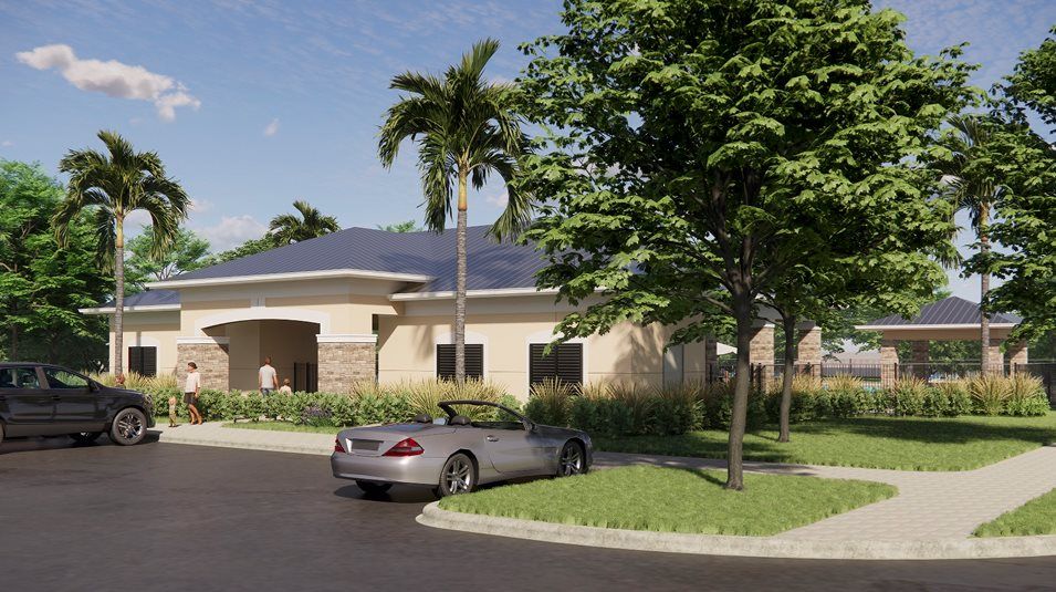 Swimming pool house