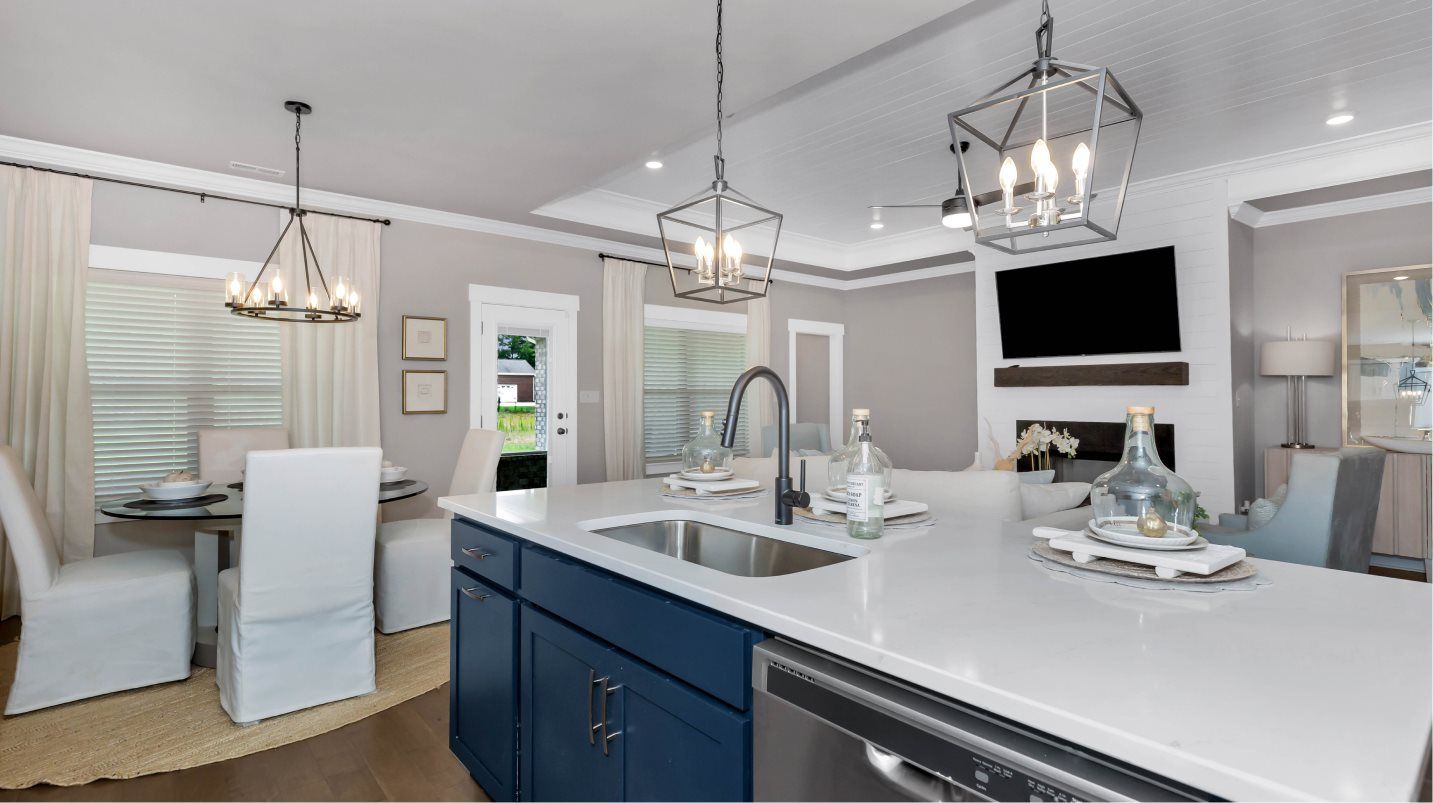 Luxury countertops in Kitchen