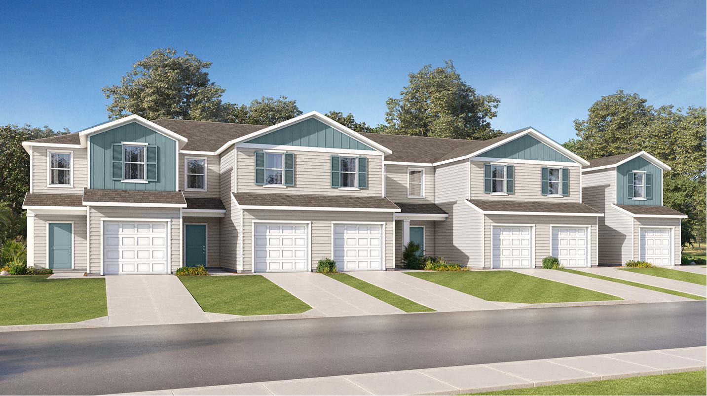 Easton - Mill Creek North Townhomes: Jacksonville, Florida - Lennar