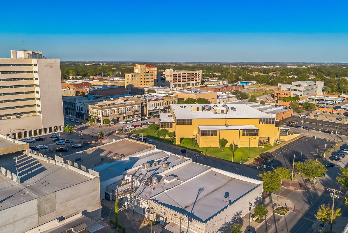 Temple Aerial Downtown 2of2