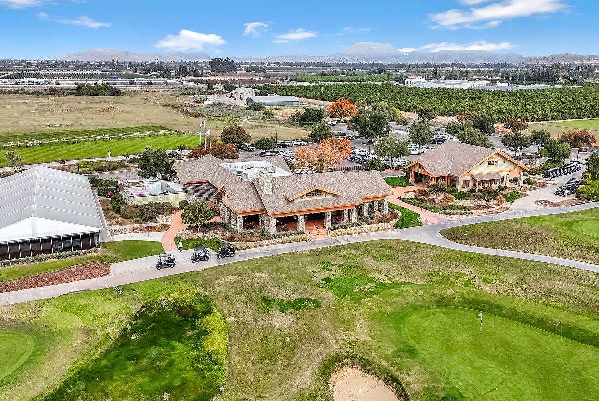 Dinuba Ridge Creek Golf Course Aerial 10of11