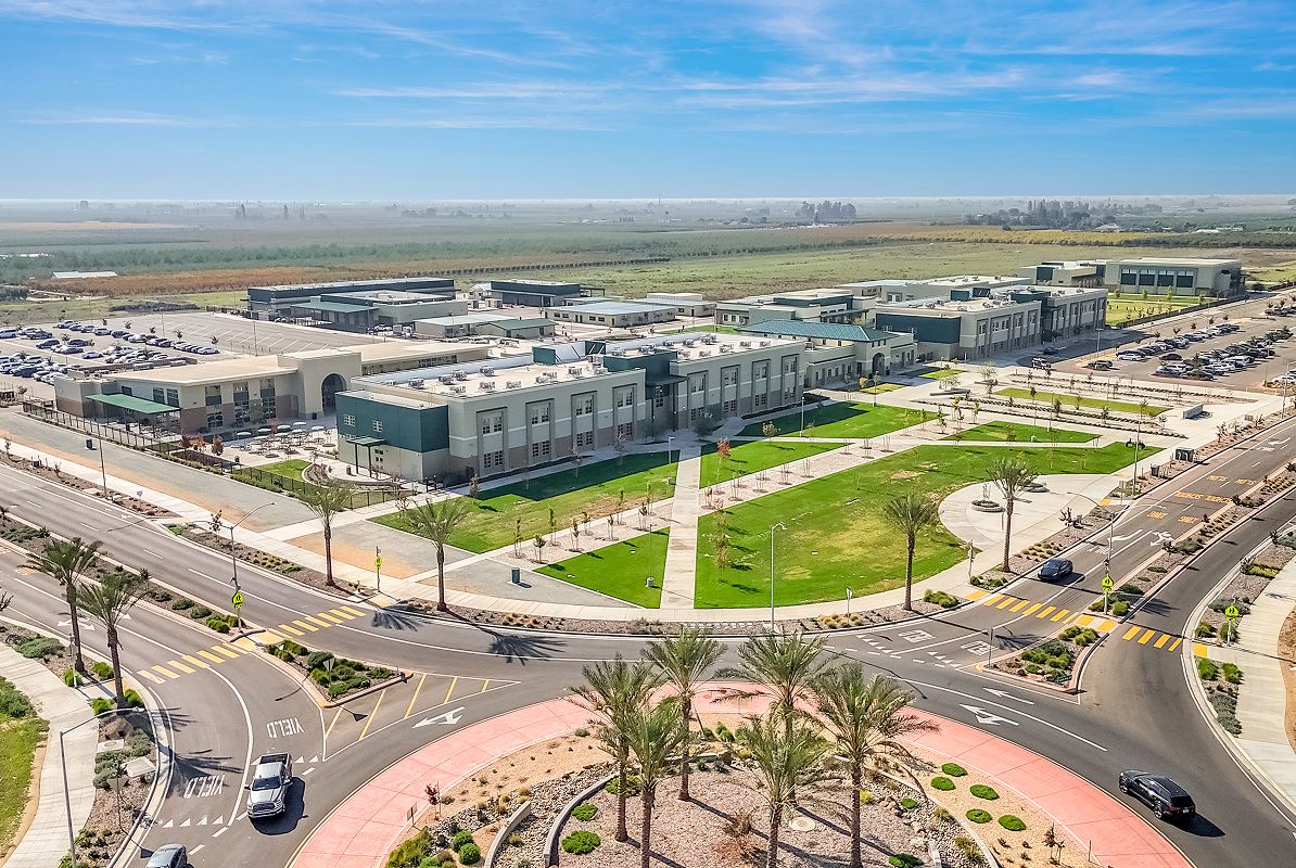 Dinuba Dinuba High School Aerial 3of8
