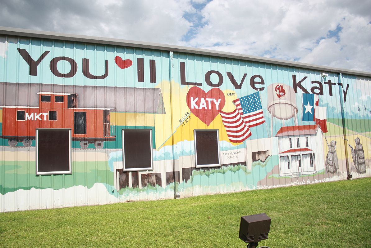 Katy Local Area Love Katy Mural Photoshoot