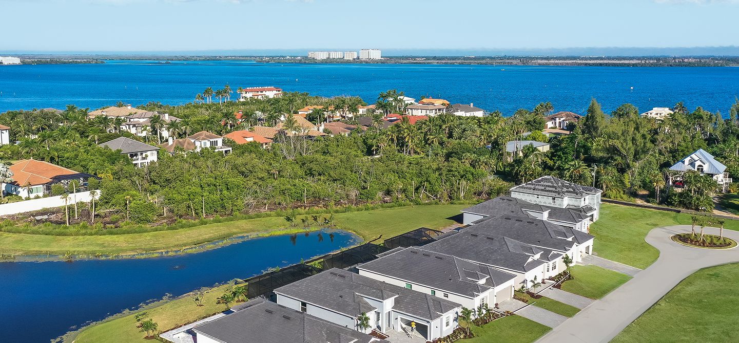 Sandy Key Aerial Streetscape