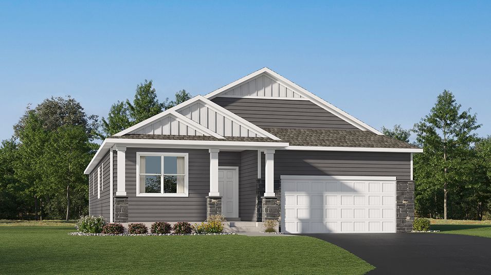 Birmingham - Lexington Waters - Villas Collection: Blaine, Minnesota - Lennar