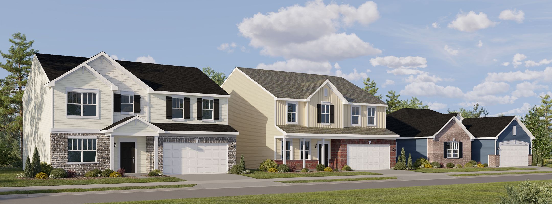 Horizon Swanson Trails Streetscape 1of2