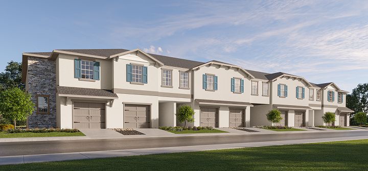 Town Estates Twinflowers Streetscape