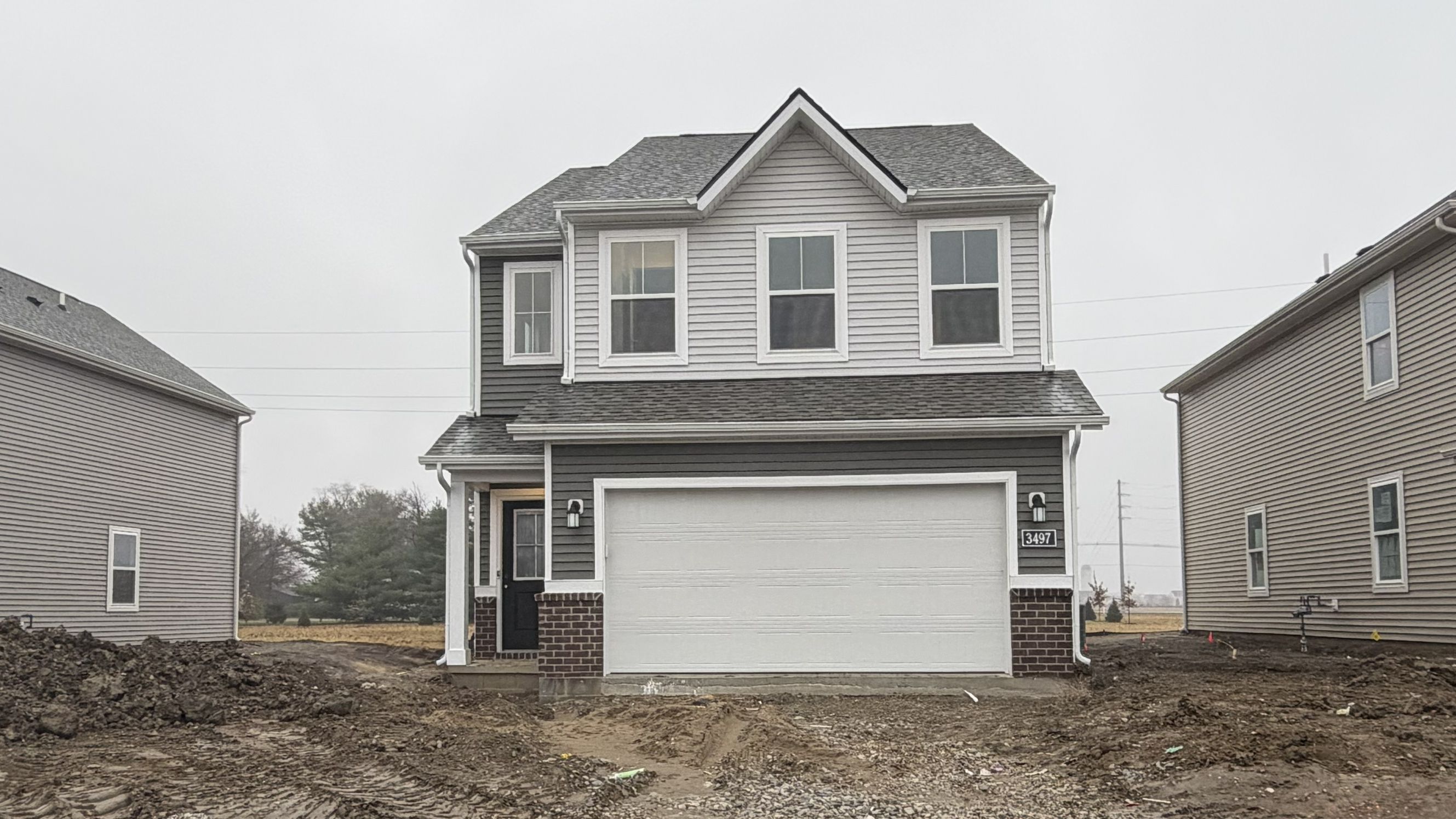 Trenton II - Peabody Farms West - Peabody Farms West Cottage: Whitestown, Indiana - Lennar