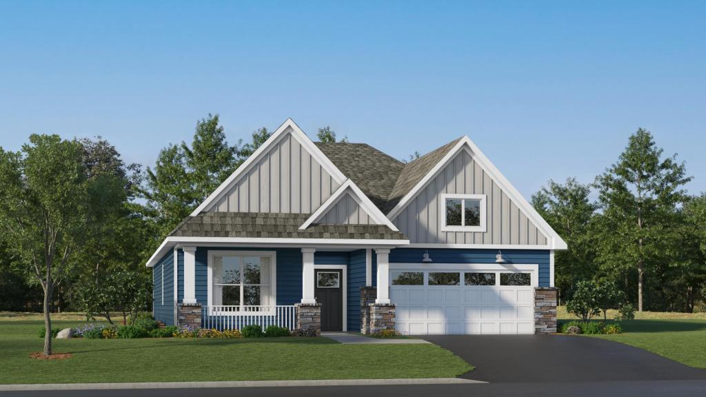 Salerno - Fields of Winslow Cove - Lifestyle Villa Collection: Andover, Minnesota - Lennar