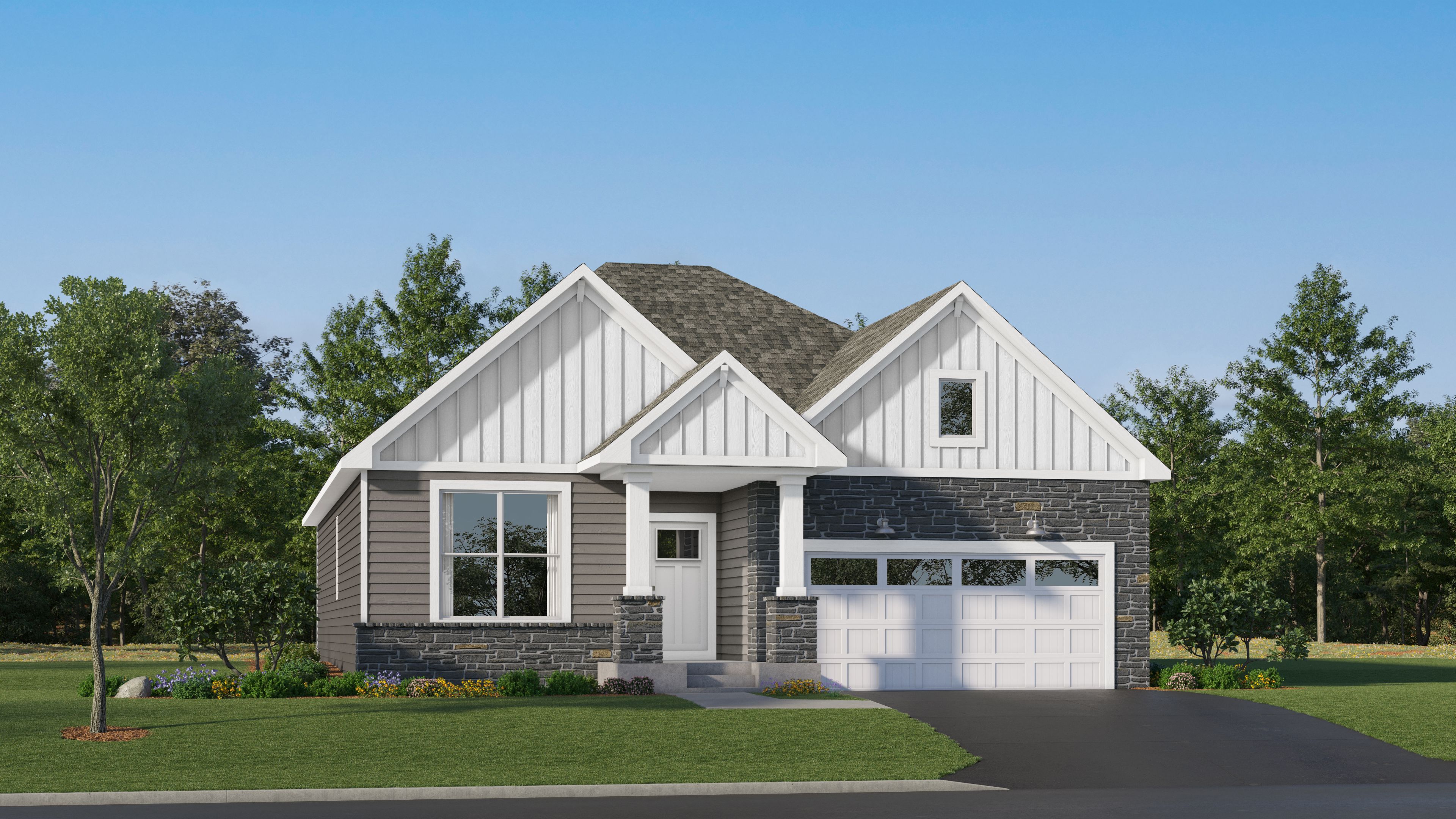 Salem - Lexington Waters - Villas Collection: Blaine, Minnesota - Lennar