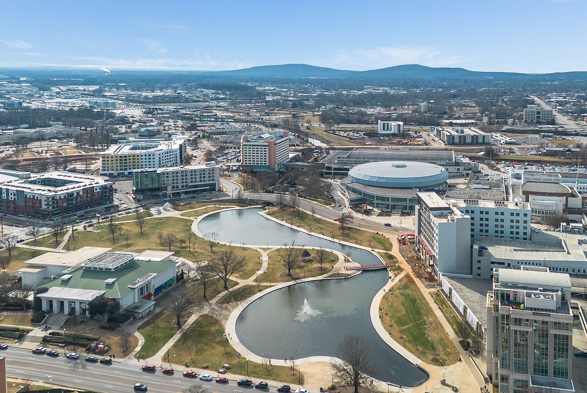 Huntsville Aerial Big Spring Park 2of9