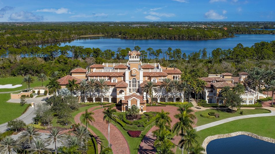 Tesoro Amenity Clubhouse Aerial