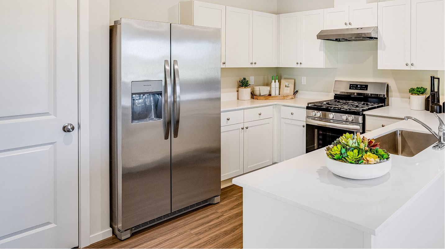 Stainless steel refrigerator