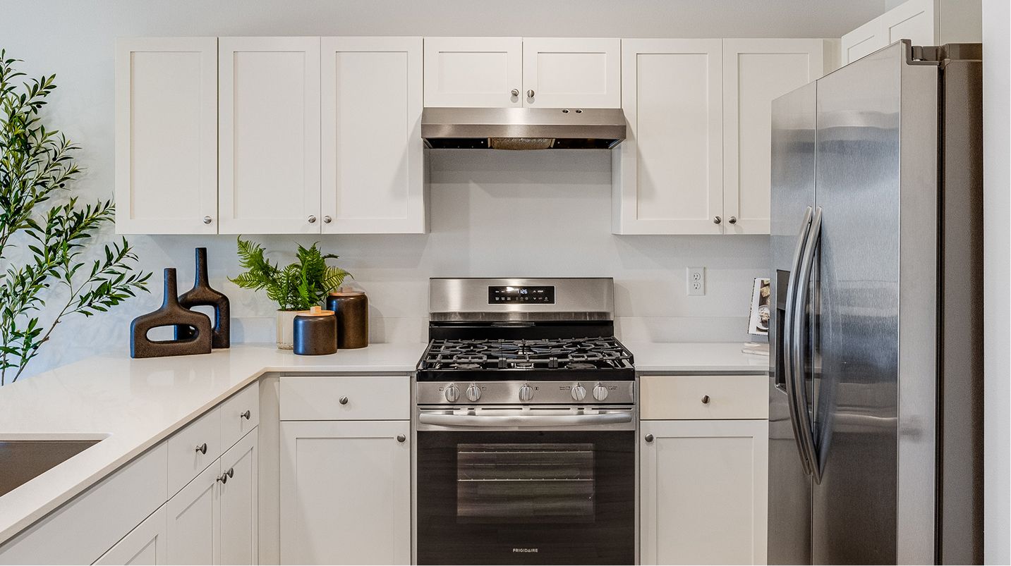 Reserveinthe Pines Francis EI Shaker Style Cabinets Brushed Nickle Hardware F1