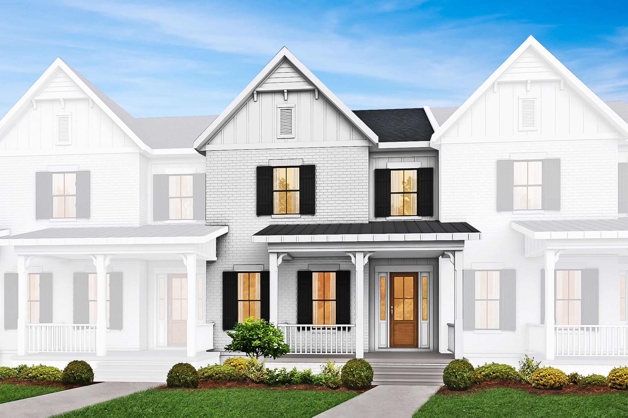 Farmhouse Interior - Clift Farm - The Grove Townhomes: Madison, Alabama - Lennar