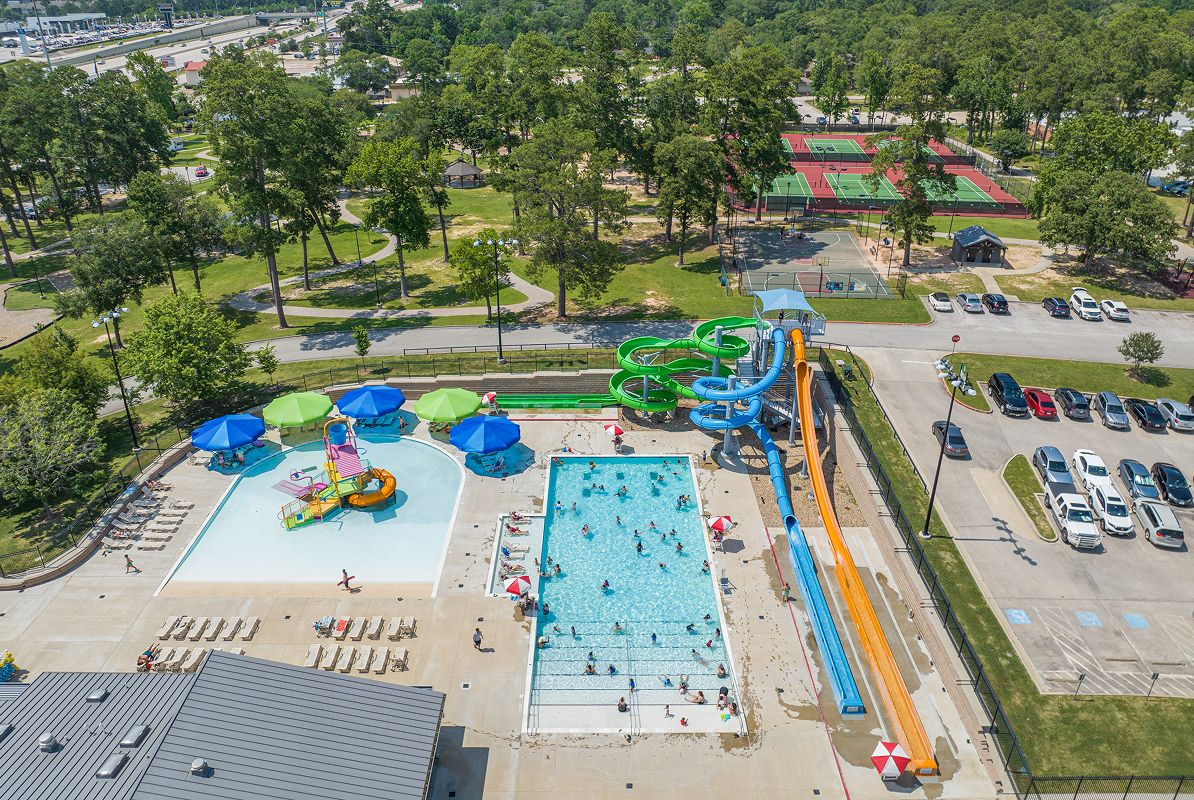 Cut And Shoot Conroe Aerial Candy Cane Park 2of9