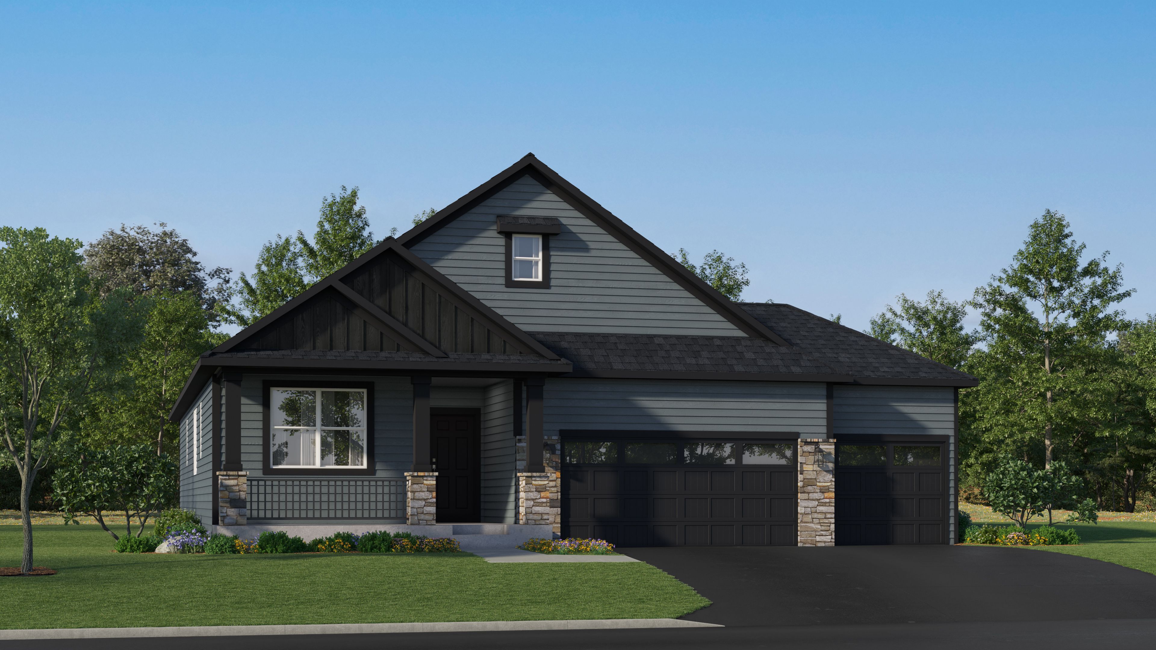Fields of Winslow Cove - Lifestyle Villa Collection por Lennar en Minneapolis-St. Paul Minnesota