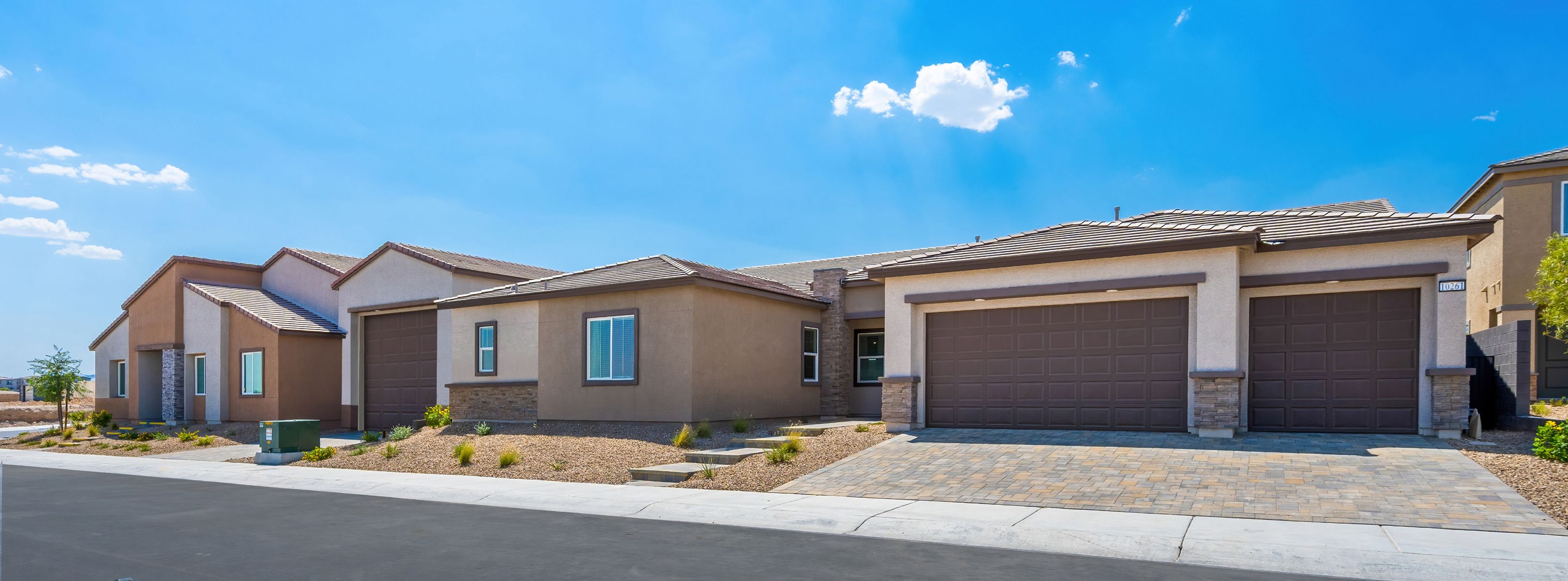 Estates Alia Sunstone Streetscape 2of2