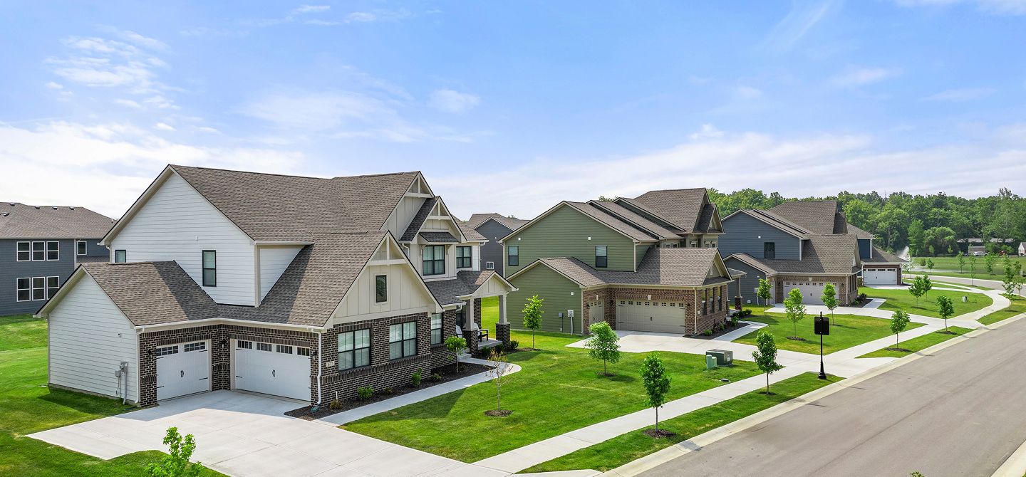 Side Load Architectural Westgate Aerial Streetscape