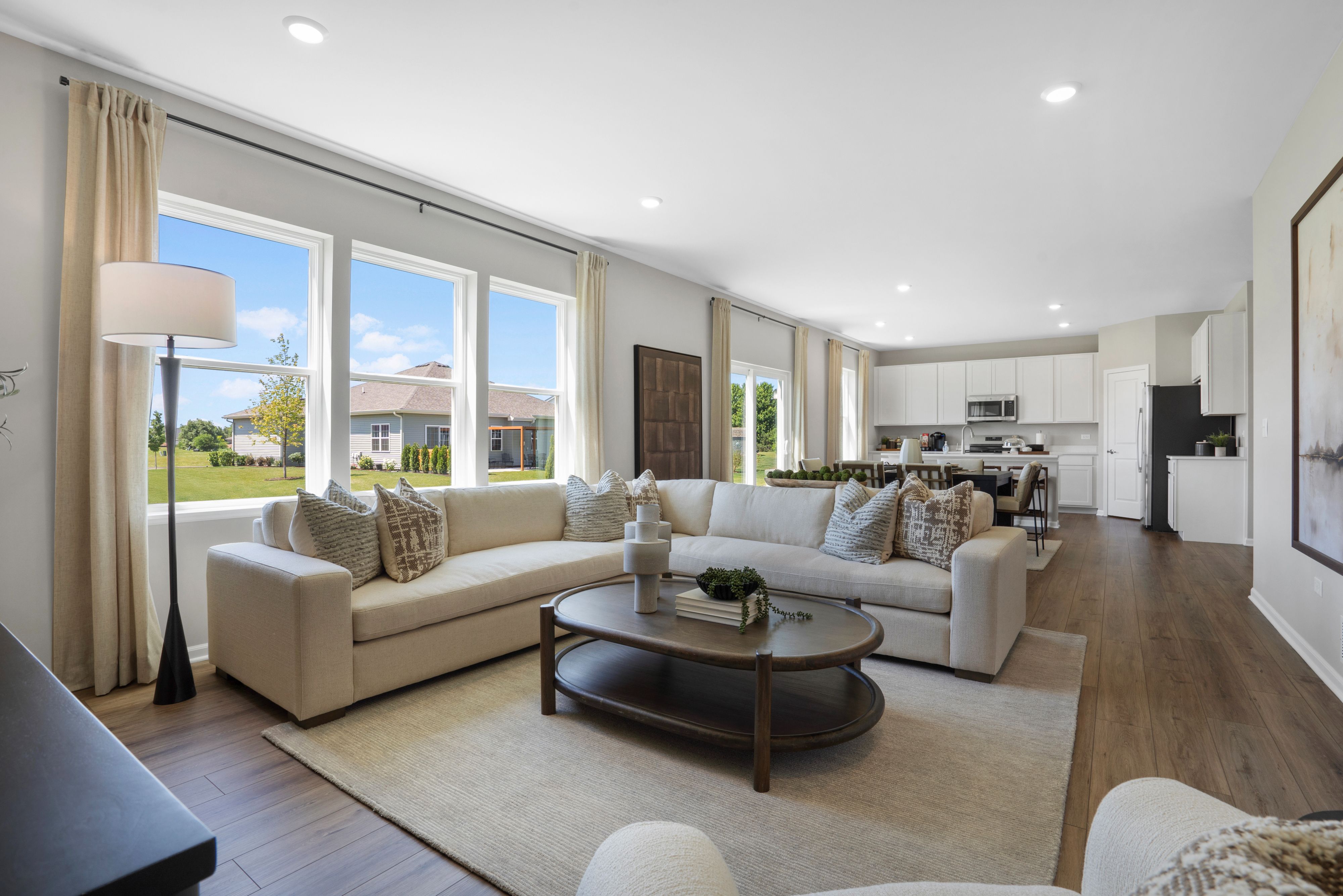 Interior flooring luxury vinyl plank