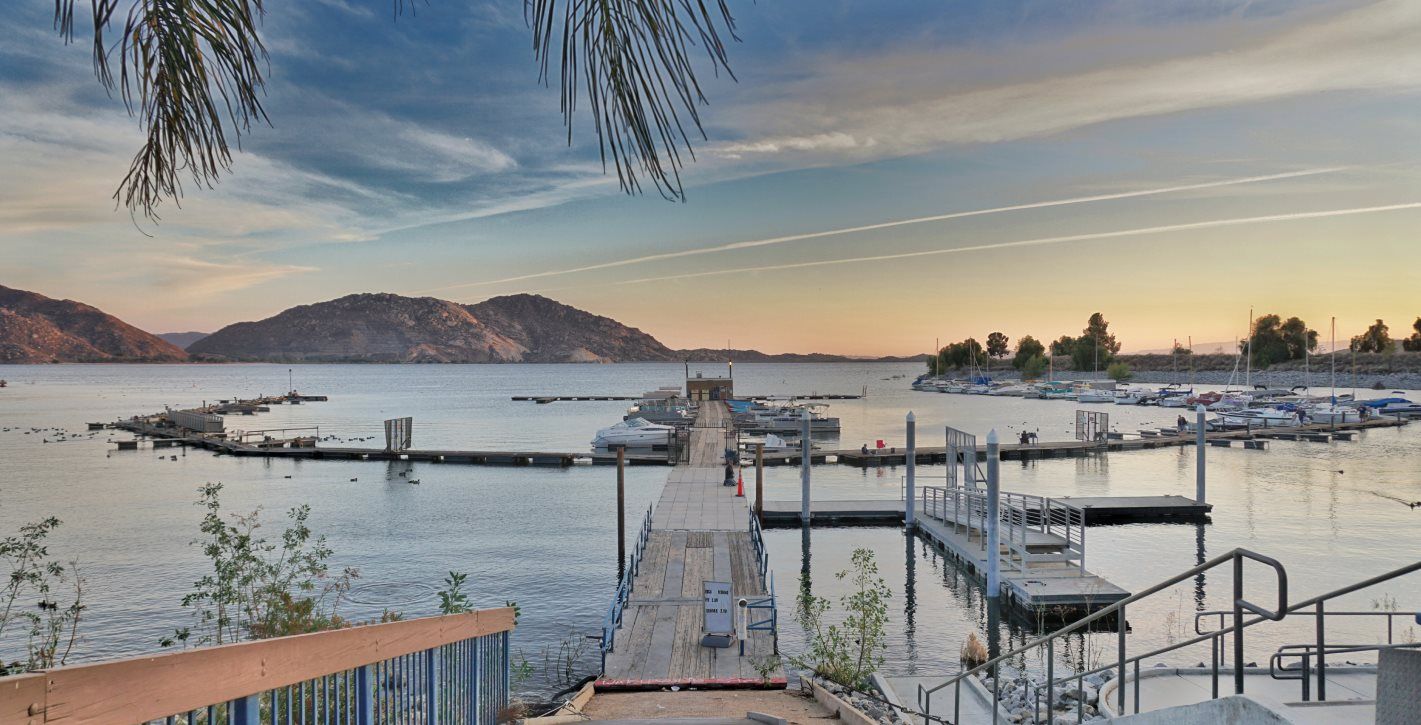 Dock at Lake Perris