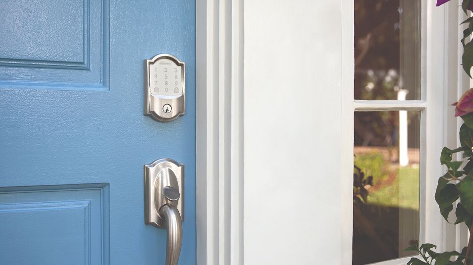 N Pic Schlage Front Door B E489 CA M619 WR 2