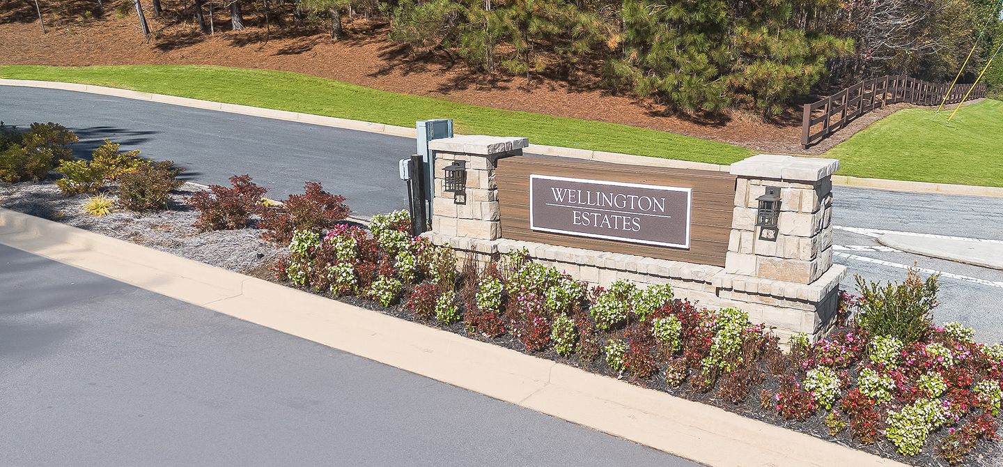 Wellington Estates Amenity Entry Monument
