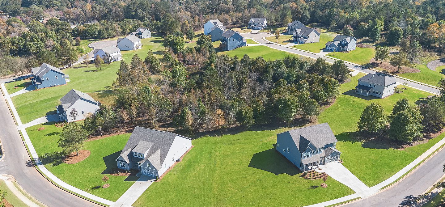 Wellington Estates Aerial Streetscape 3of3