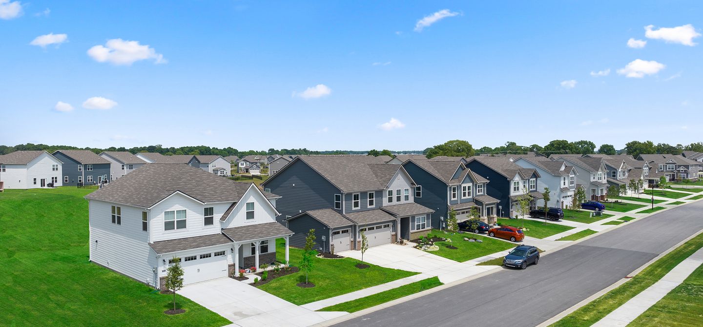 Venture Brooks Farm Aerial Streetscape