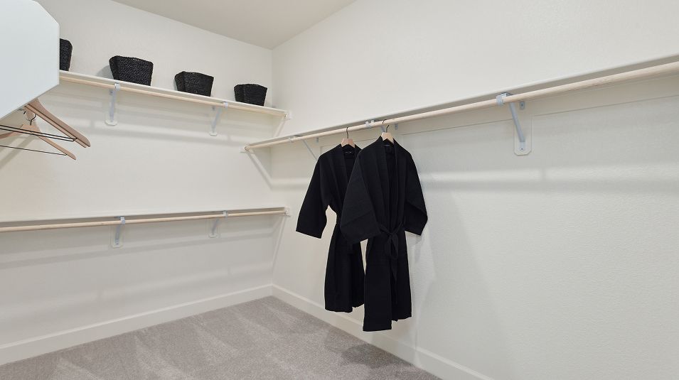 EI Owners Suite Walk-in closet