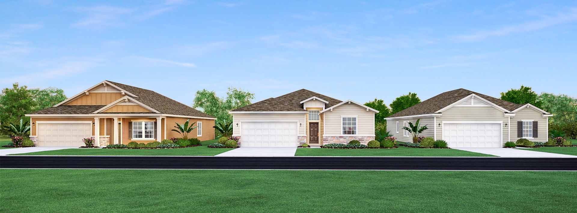 40s Pioneer Ranch Streetscape